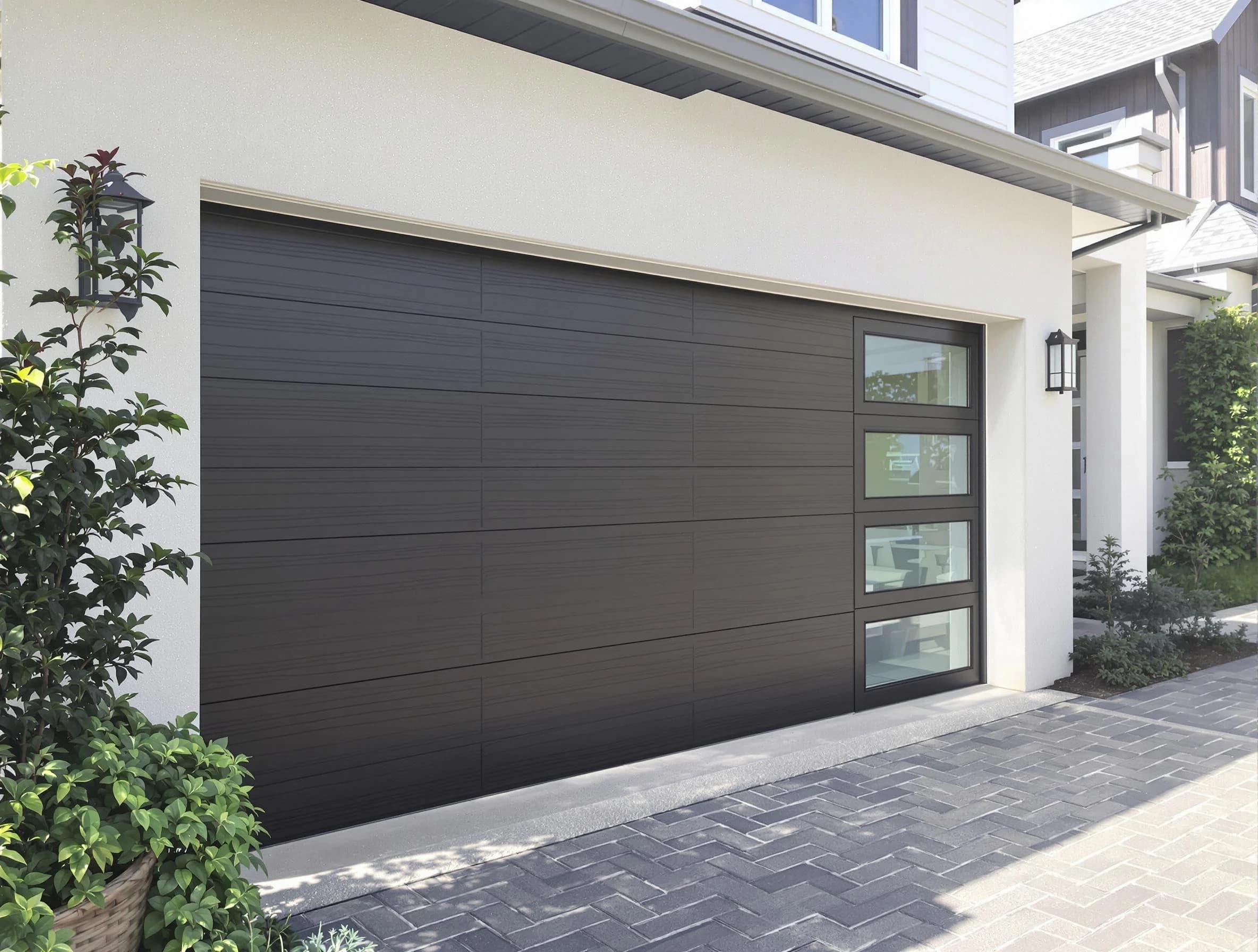 Custom garage door installation by O'Hara Garage Door Repair in O'Hara