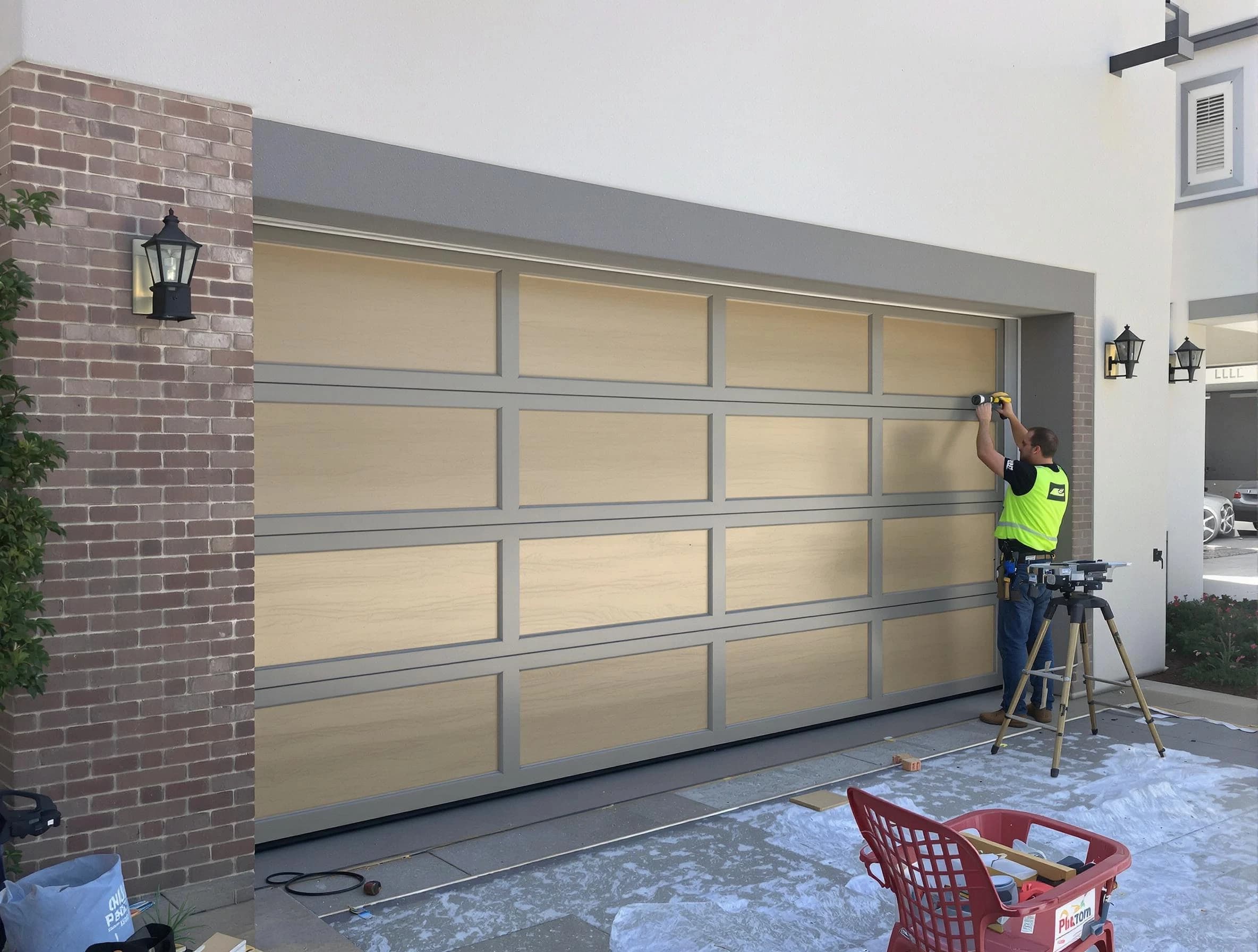 Garage door replacement service by O'Hara Garage Door Repair in O'Hara