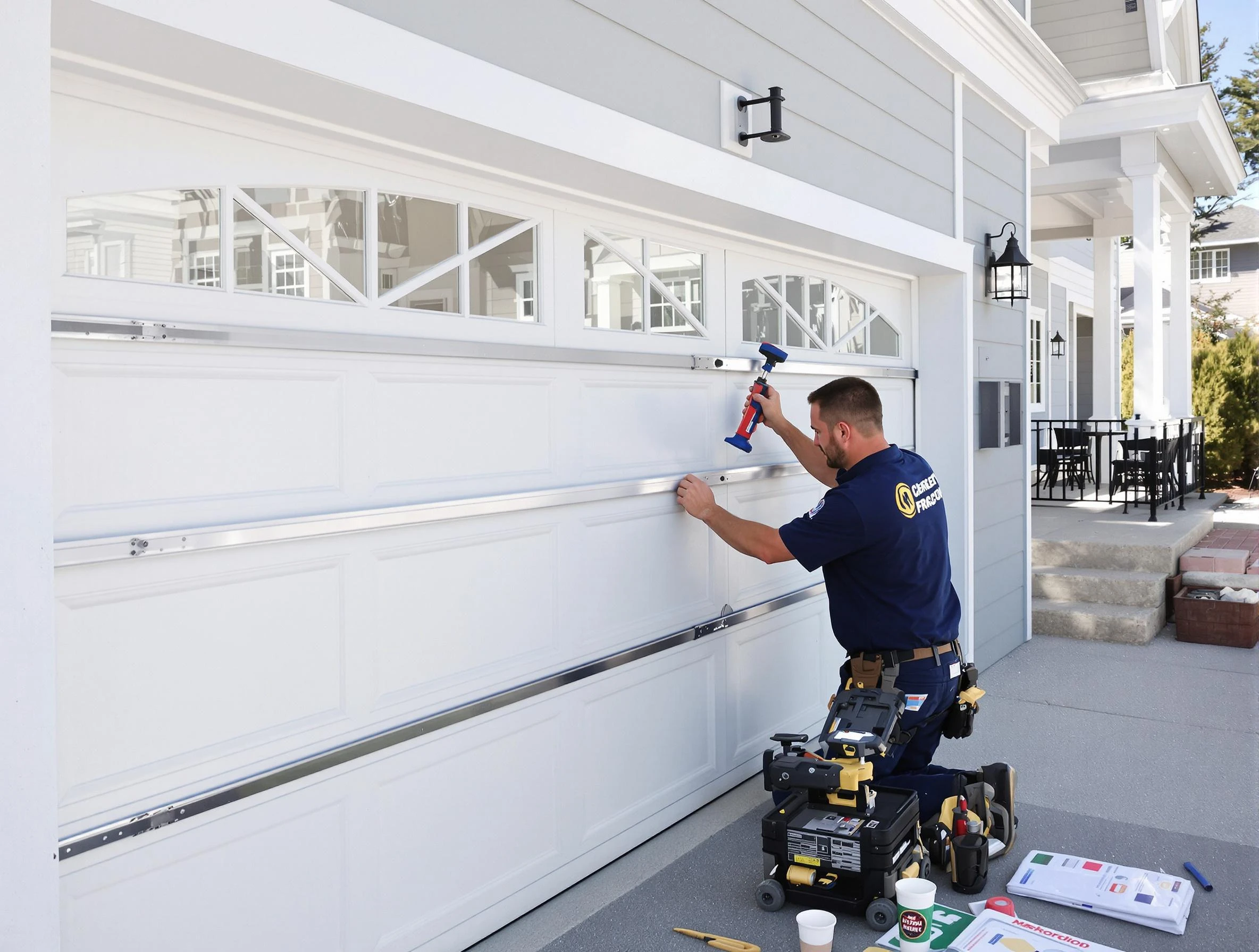 Professional garage door installation by O'Hara Garage Door Repair in O'Hara