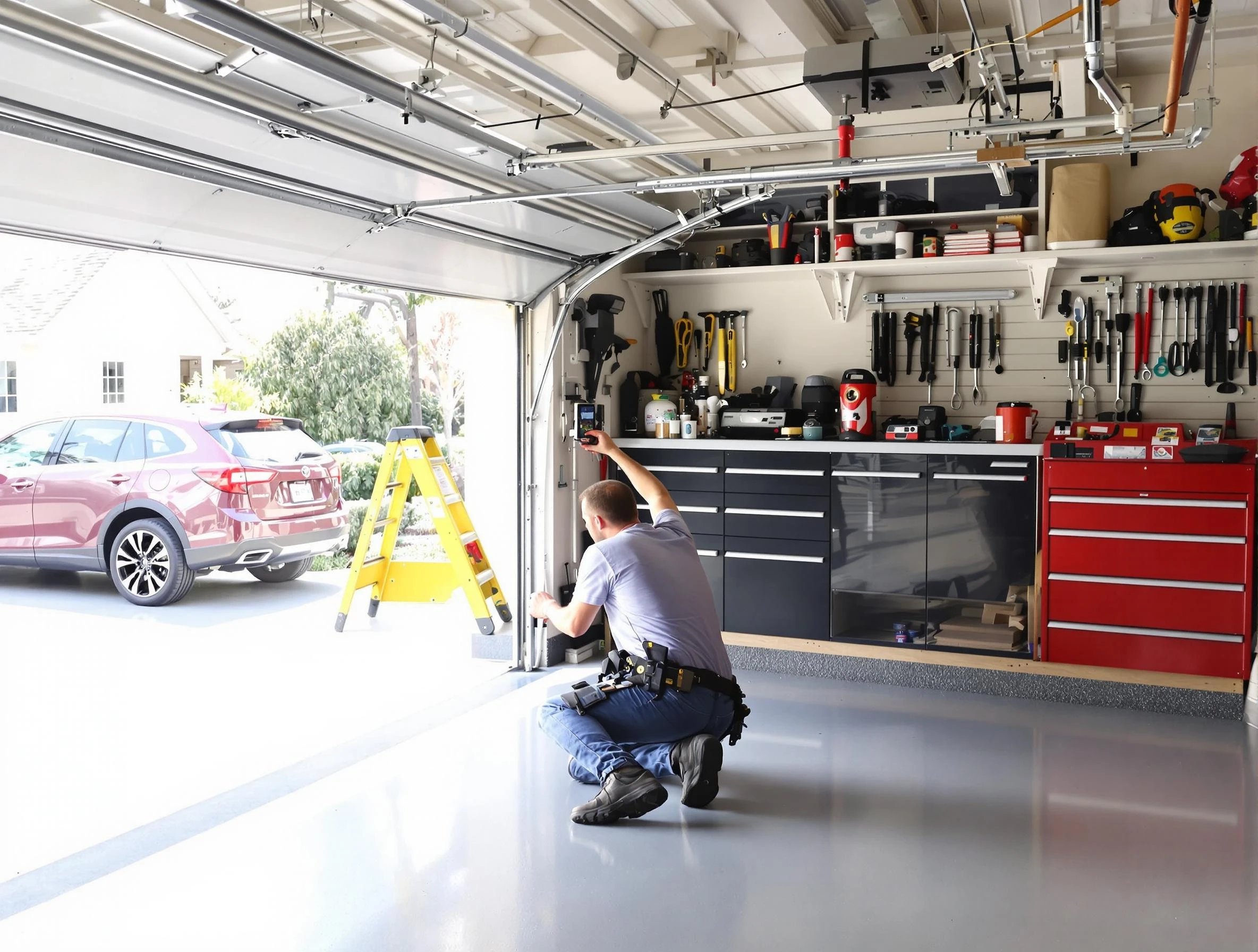 Local garage door repair service by O'Hara Garage Door Repair in O'Hara