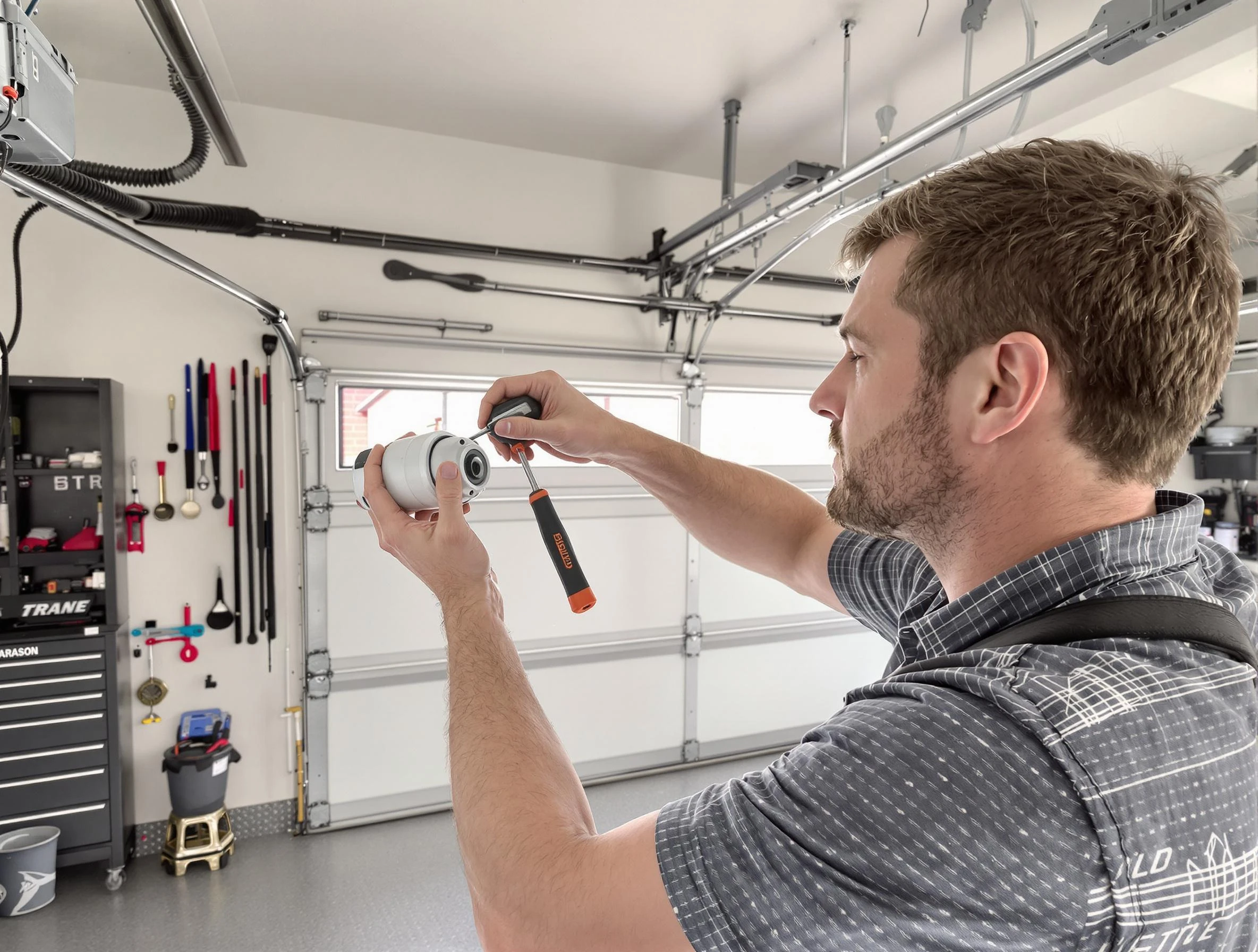 Garage door opener repair service by O'Hara Garage Door Repair in O'Hara